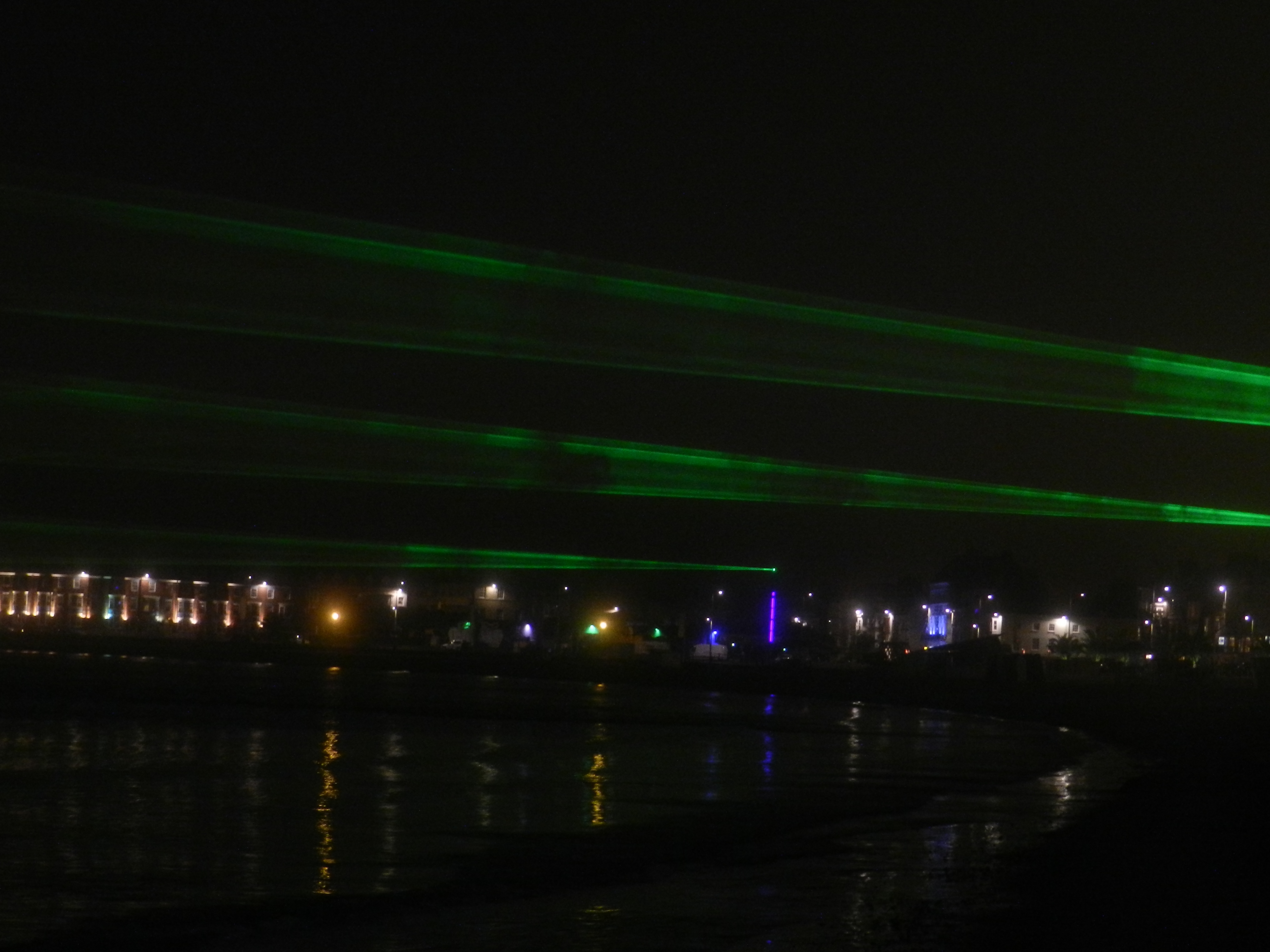 Weymouth Seafront Laser Lights Check out the new video Weymouth